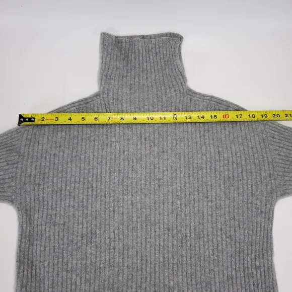Eileen Fisher Cashmere Split Turtleneck Sweater - Picture 12 of 14